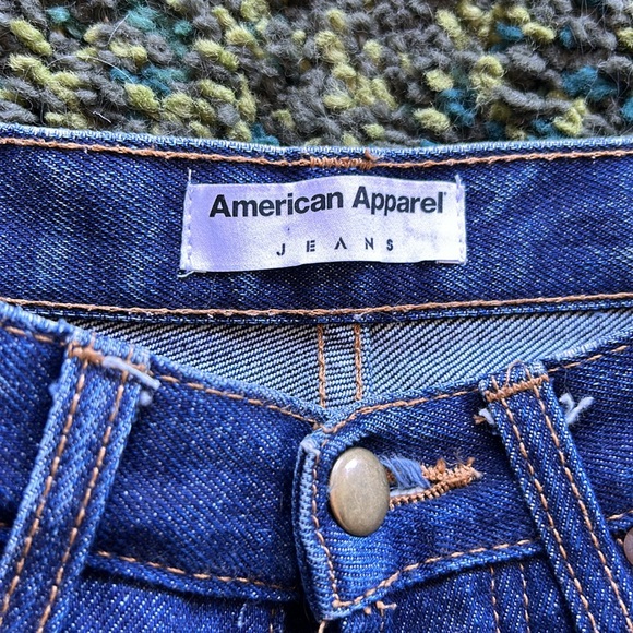 American Apparel Straight Leg Jeans - Picture 3 of 5